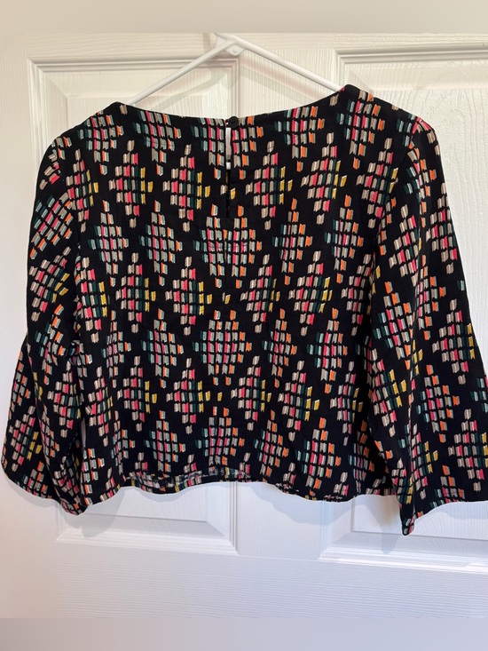 Anthropologie Bel Kazan printed top | Size L - Picture 2 of 4